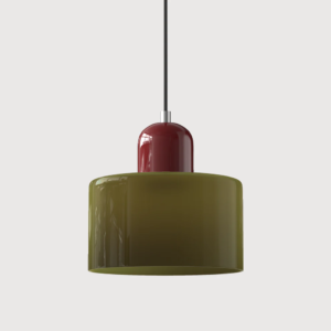 Modern Bauhaus Glass Pendant Lamp